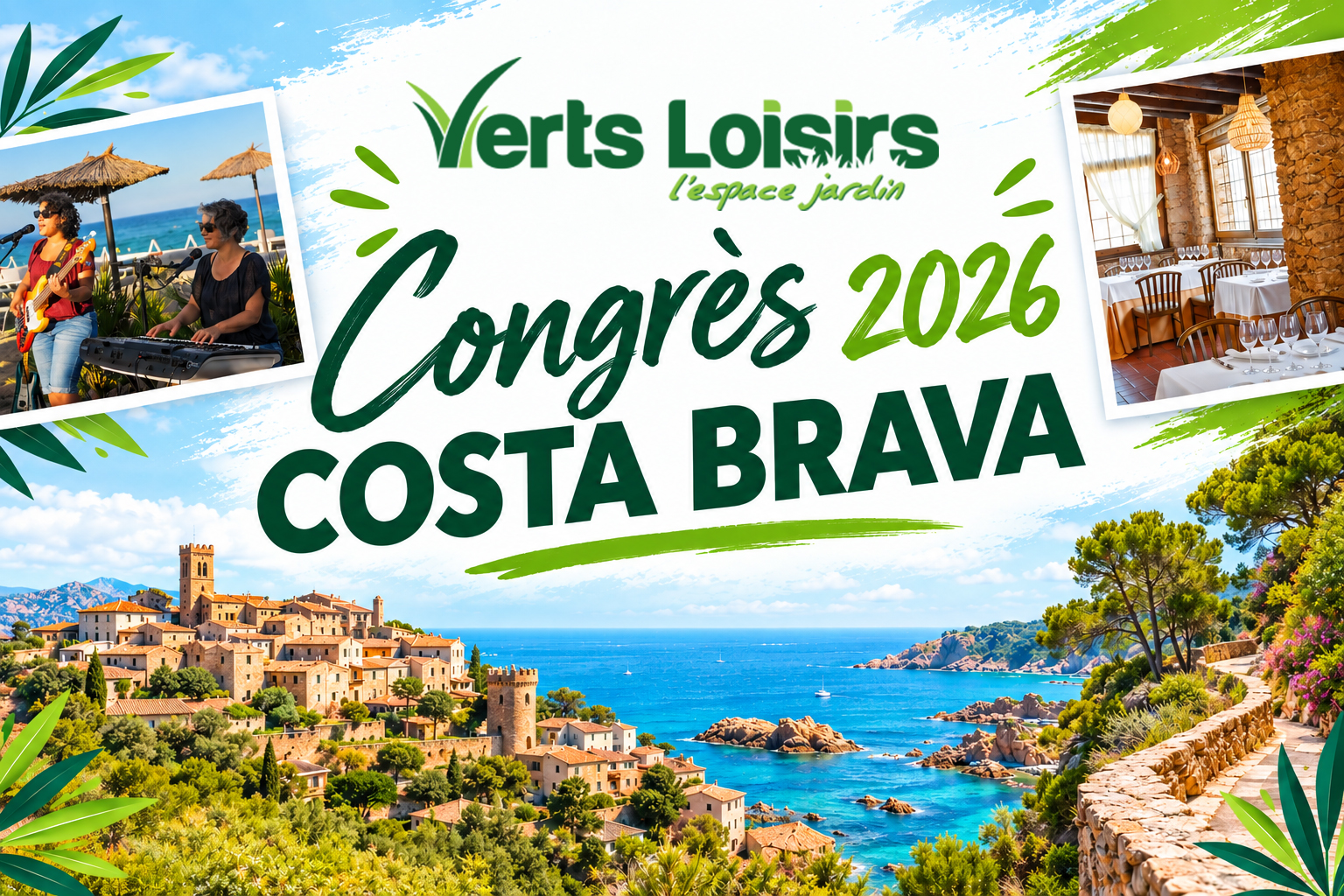 Congrès Verts Loisirs 2026 - Costa Brava